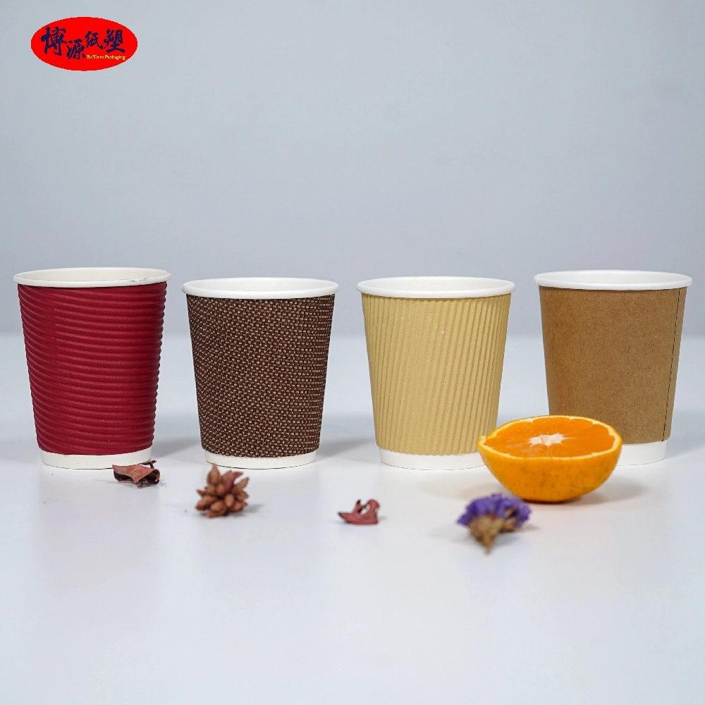 China Manufacturer Customized Disposable Paper Cups for Coffee / Espresso / Americano / Macchiato / Cappuccino