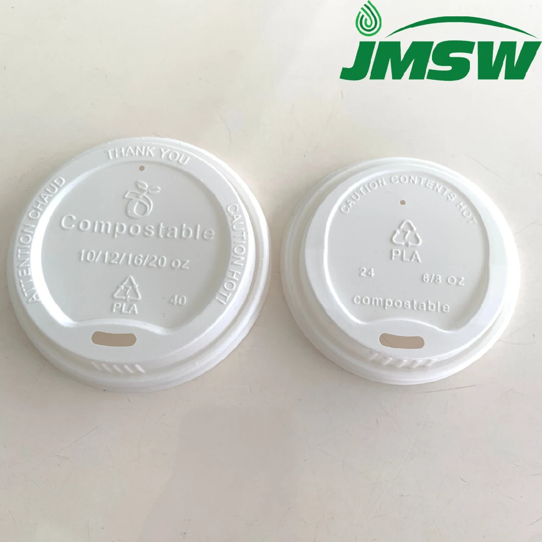 Compostable Eco-Friendly Cpla Cup Lid Cover for Coffee