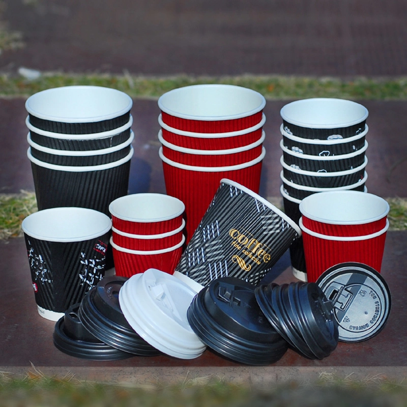 Anqing 2.5oz/3oz/4oz/6oz/6.5oz/7oz/8oz/9oz/10oz/12oz/16oz Disposable Paper Cups Coffee Cup Cheap Price Best Quality 80%off