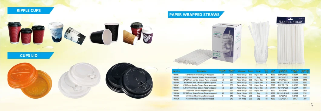 100% Biodegradable Disposable Custom Cold Tea Mug Paper Cups