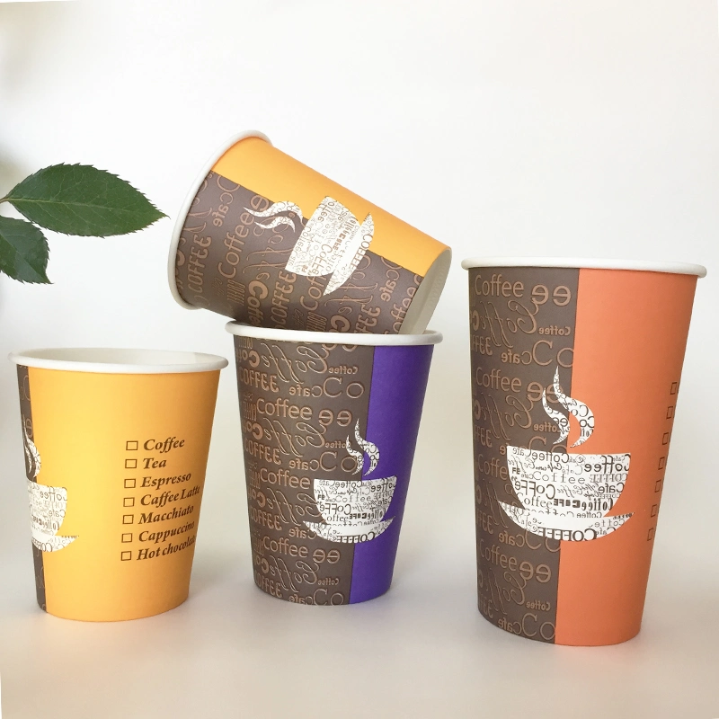 Eco Friendly Insulated Compostable and Biodegradable Personalized Print Paper Cup