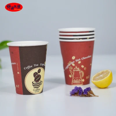 Bicchieri di carta usa e getta personalizzati dal produttore cinese per caffè/espresso/americano/macchiato/cappuccino