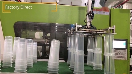 Bicchieri di plastica usa e getta per bere freddo realizzati in materiale PP altamente trasparente con coperchi e cannucce